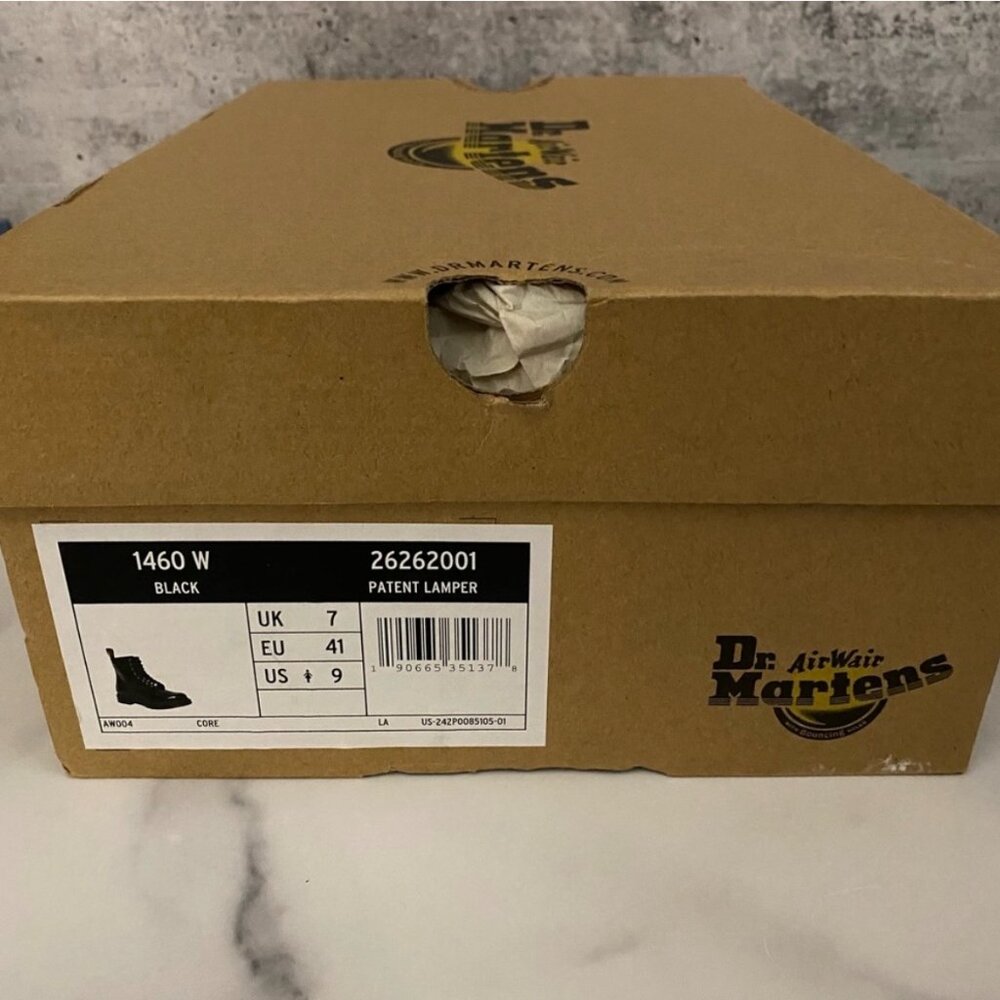 Dr. Martens Glossy Black Ankle Booties - Picture 5 of 14